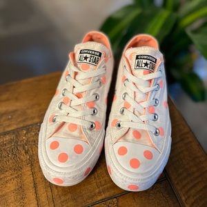converse orange neon